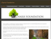 Tablet Screenshot of charisfoundation.com